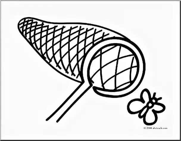 Drawing net. Сачок раскраска для детей. сачки раскрасить. net раскраска. сачок разукрасить.