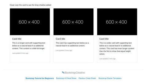 Bootstrap card