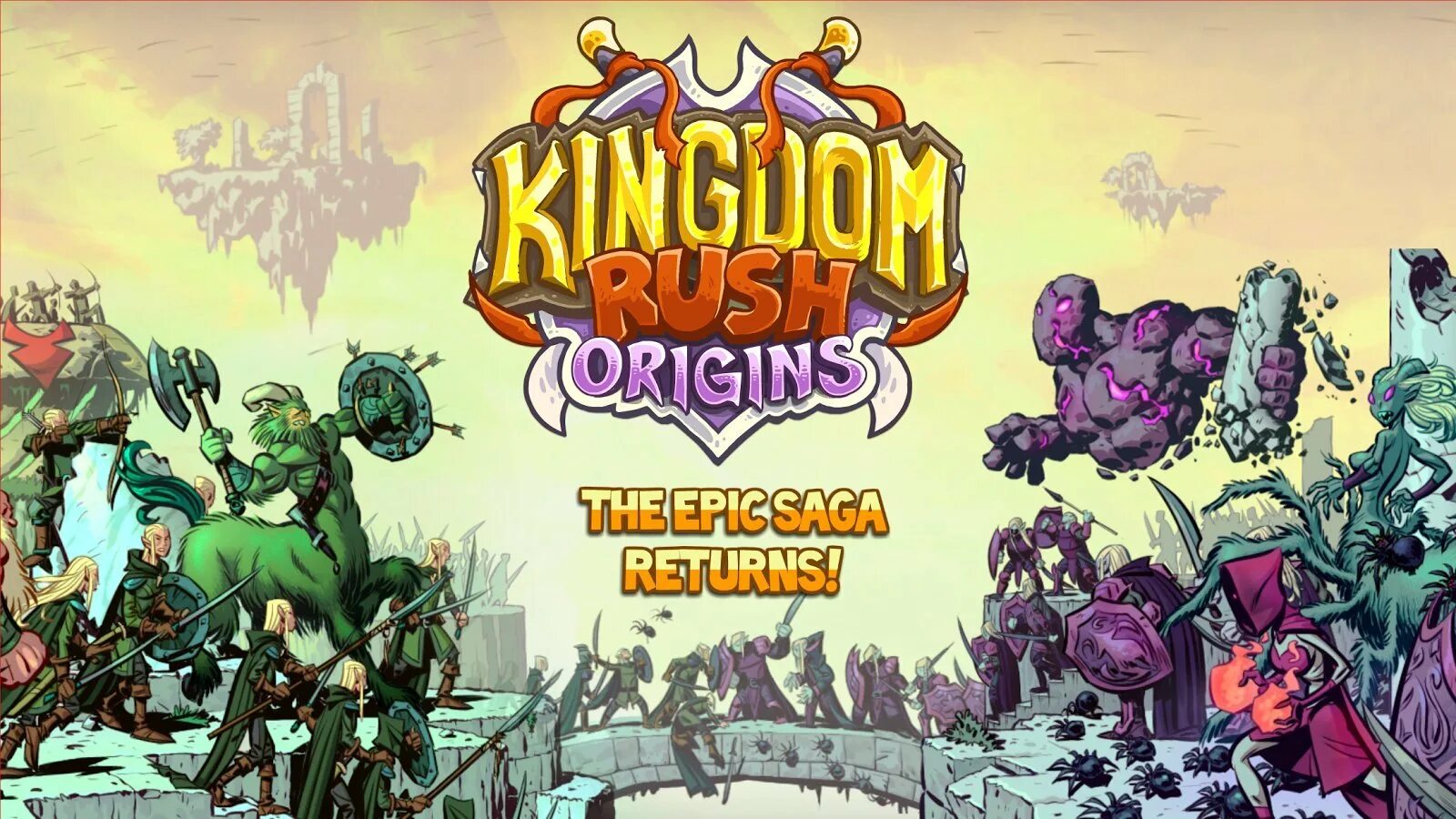 Кингдом раш мод. Кингдом Раш Оригинс. Пандемониум кингдом Раш. Kingdom Rush Origins игры. Kingdom Rush Origins стратегии.