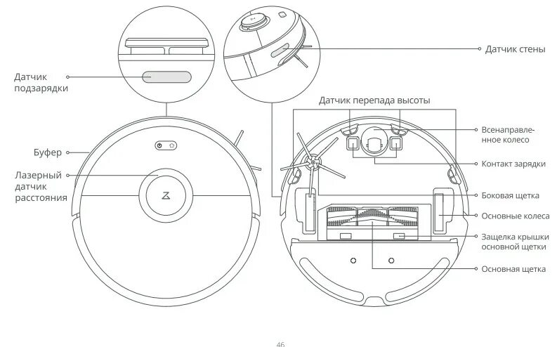 Инструкция роборок. Робот-пылесос Roborock q7 Max Plus Global manual. Roborock s5 Max колесо. Робот-пылесос Roborock схема чистки. Название деталей пылесос Roborock.