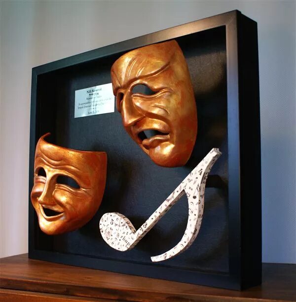 Необычные маски. Театральные маски на стене. Театральные сувениры. Маски сувенирные на стену. Изготовление театральных масок
