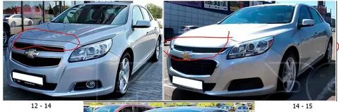 Chevrolet malibu бампер