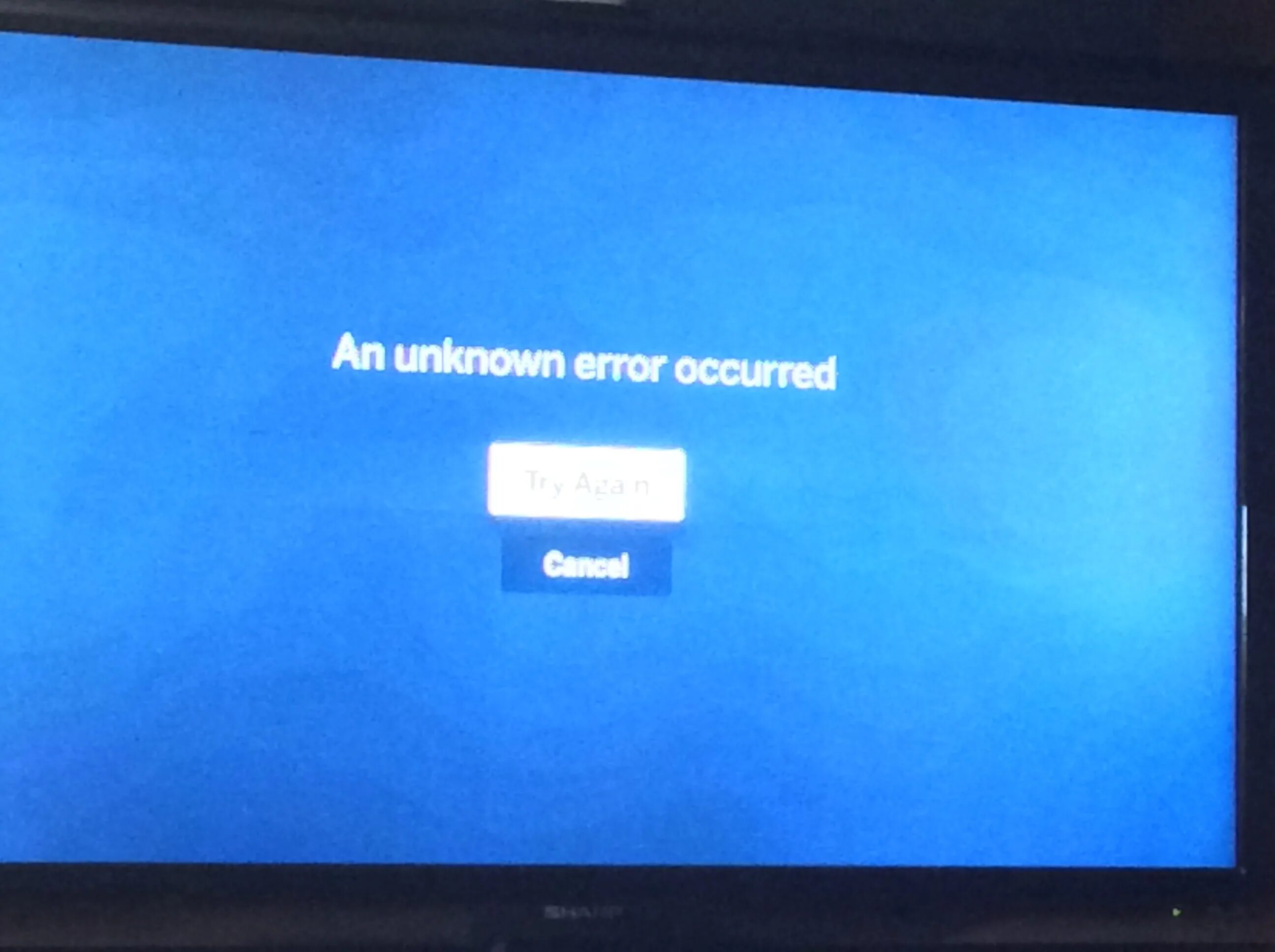 Телевизор ошибка 5. Ошибка загрузки контента APPLETV. Ошибка DTV Receiver. TV Error. Неизвестная ошибка Apple фото.