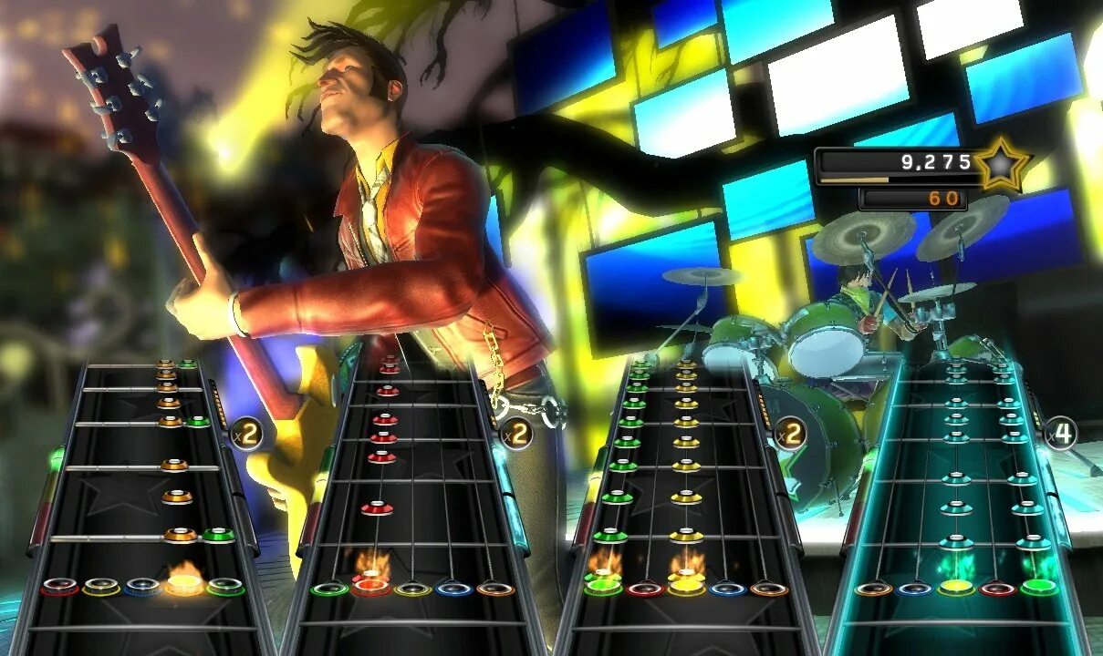 Включи видео игры песни. Guitar Hero группа. GUITARHEROV музыкальная игра. Guitar Hero 2 Xbox 360. Band Hero ps3 барабаны.