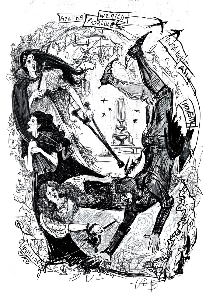 Гарри поттер фонтан феи фортуны. Сказочный фонтан рисунок. Бард бидль фонтан феи фортуны. Фонтан феи фортуны. Фонтан феи фортуны.