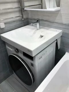 Какие есть раковины над стиральной машиной