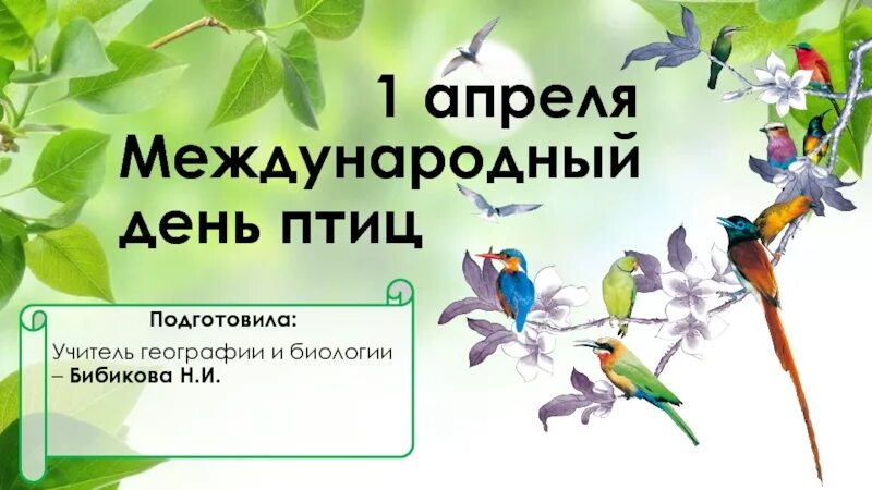 План на каждый день птицы. Международный день птиц. 1 Апреля Международный день птиц. Презентация на тему день птиц. День птиц мероприятия.