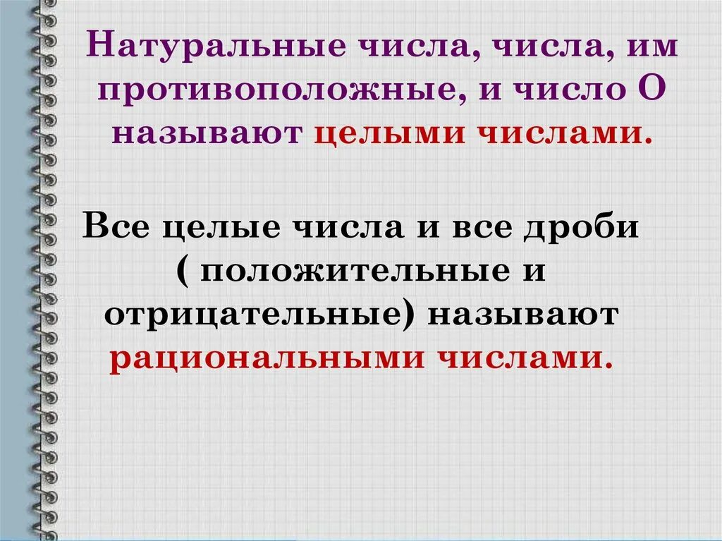 Какое число противоположно положительному числу. Числа противоположные натуральным. Целые числа. Целое число. Число противоположное отрицательному.