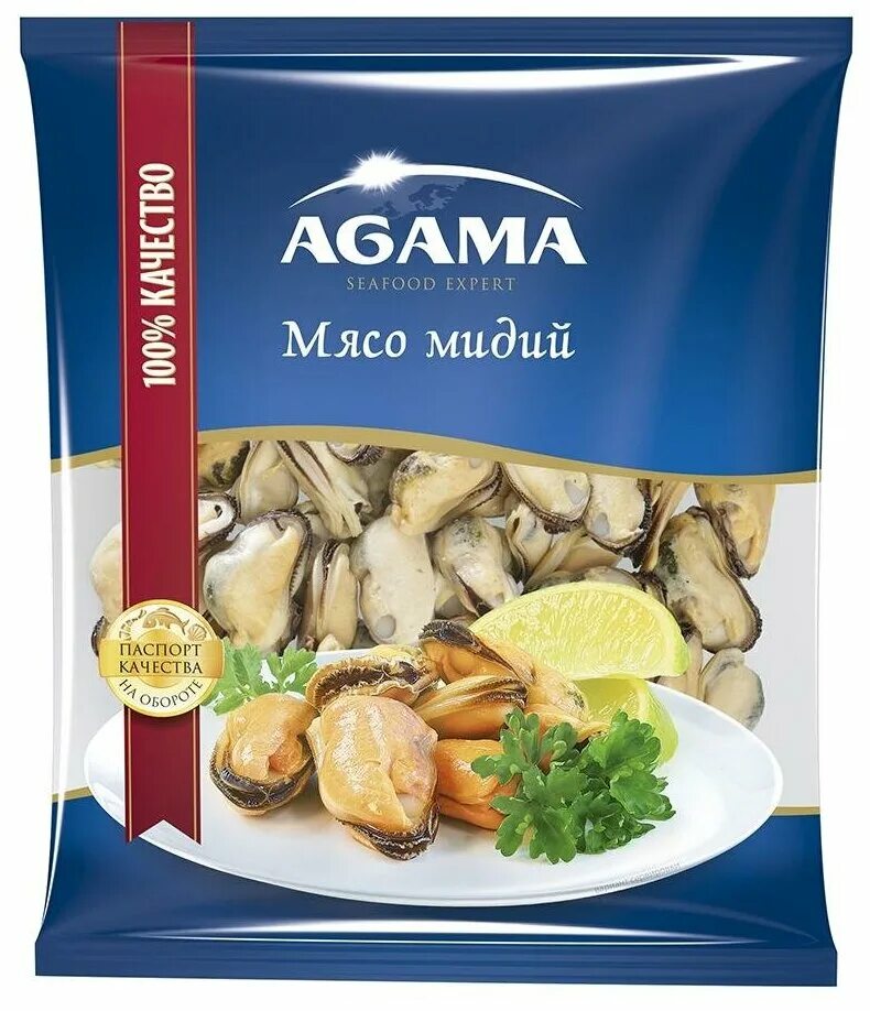 Мясо мидии замороженные. Мясо мидий «агама», в/м, 300 г. Мясо мидий агама. Мясо мидий ВМ агама 300г. Мидии Agama.