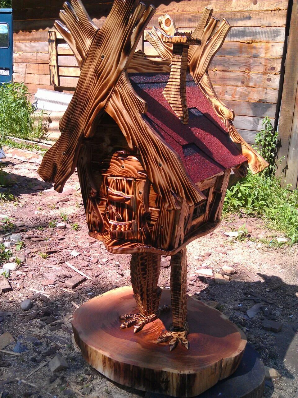 Дом бабы яги своими руками для сада - CollectPhoto.ru