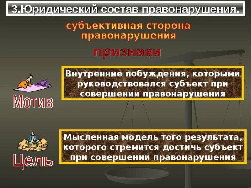 Привести пример трех правонарушения. Элементы субъективной стороны правонарушения. Состав правонарушения субъективная сторона. Субъект и субъективная сторона правонарушения. Субъективная сторона проступка.