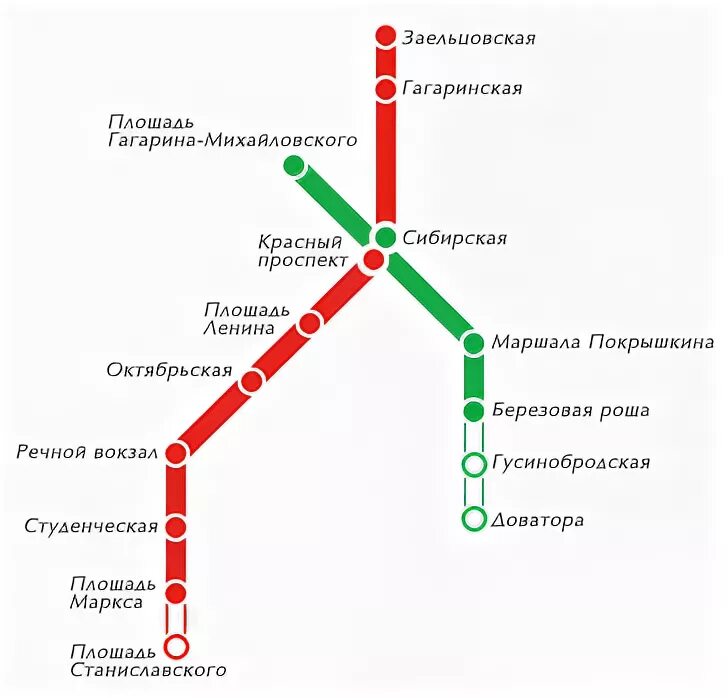 Сколько станций в новосибирском. Станции метро Новосибирск схема. Схема метро Новосибирска 2022. Карта метрополитена Новосибирска. Схема метро Новосибирска 2023.