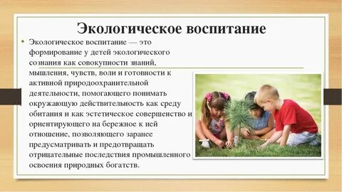 Воспитывающая среда современного ребенка