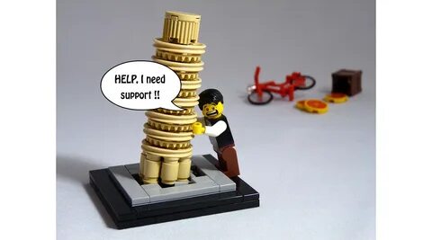 LEGO IDEAS - LEGO Architecture - Leaning Tower of Pisa.