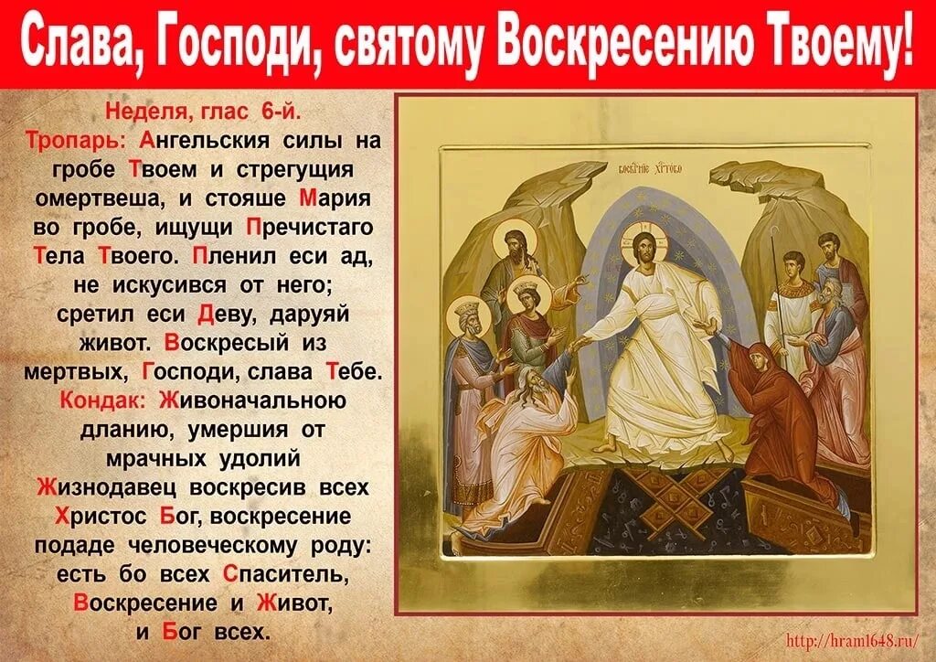 Воскресный это какой. Тропарь Пасхи Воскресения Христова. Тропарь празднику Воскресения Христова. Тропарь Воскресения Христа. Тропарь и кондак Пасхи.