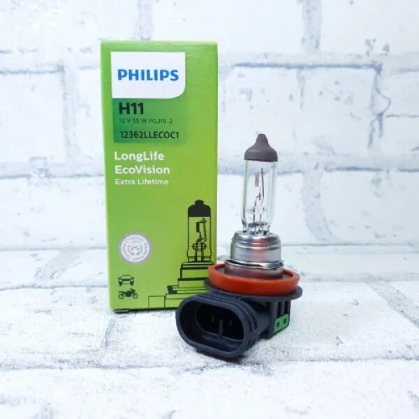 Long life лампа. Лампа ближнего света  h11 Филипс зеленая упаковка. Лампа Philips h11 зеленая упаковка. Лампы Филипс 12в. Philips Vision +30 h11.