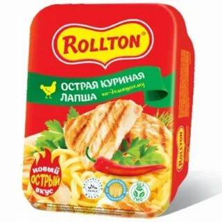 Роллтон лапша острая
