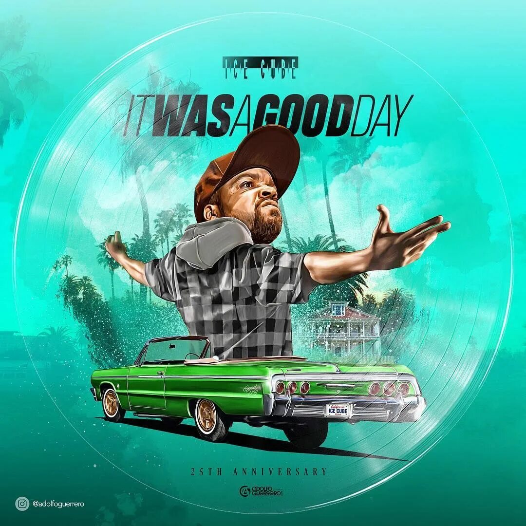 It was a good day ice cube. Ice cube арт. ice cube it was a good day. ice cube постер. айс кьюб аватарка.