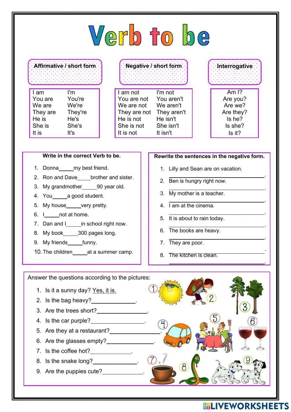 Present simple past simple liveworksheet