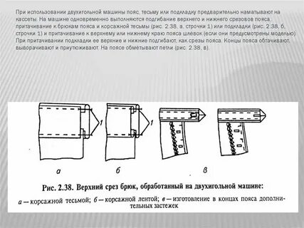 Как обработать концы