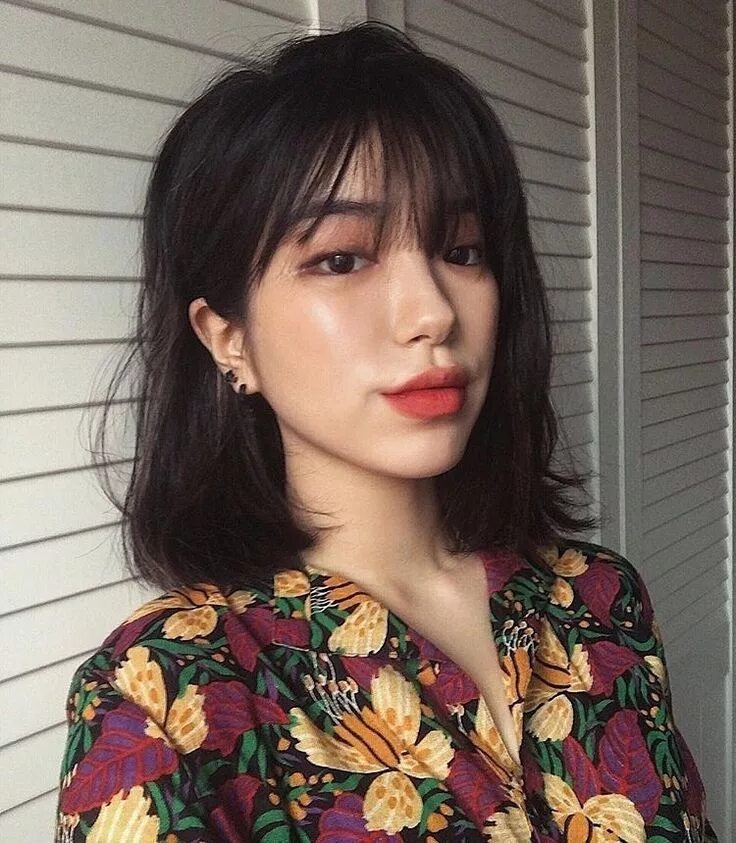 These are the hottest Korean bangs in 2019 #korean #hair #color #brown #natural 