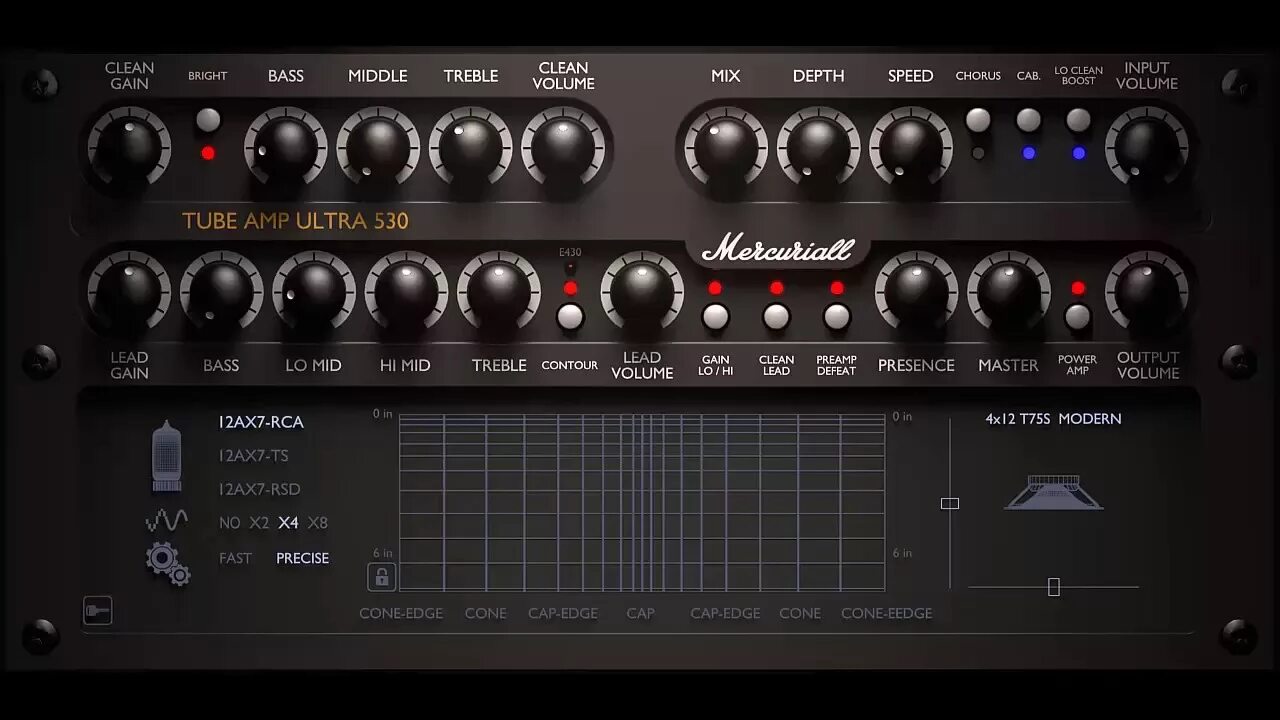 Mercurial vst. Mercuriall u530. tube amp ultra 530. гитарные усилители плагины. vst плагин усилитель 1957.