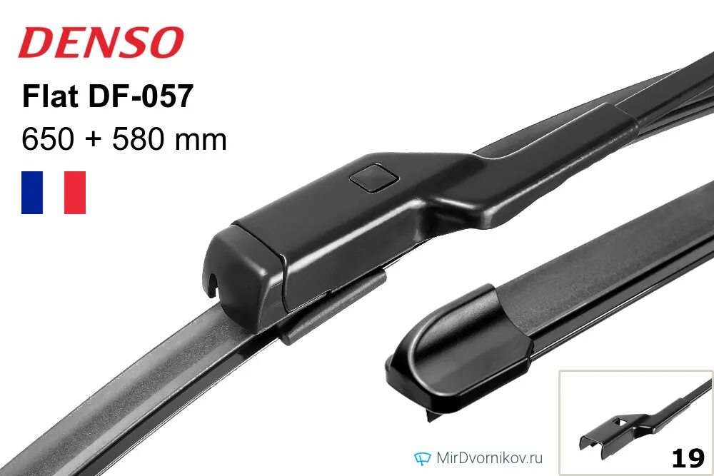 Адаптер щеток push button. Push button 19mm дворники. denso flat df-102. denso flat df-099. комплект стеклоочистителей denso flat df-067.