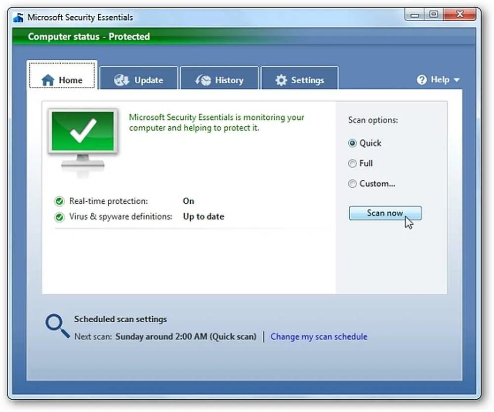 Антивирус майкрософт 7. Microsoft Security Essentials 4.10.209. Microsoft Security Essentials Интерфейс. Security Essentials 2010. Значок антивируса Microsoft Security Essentials.