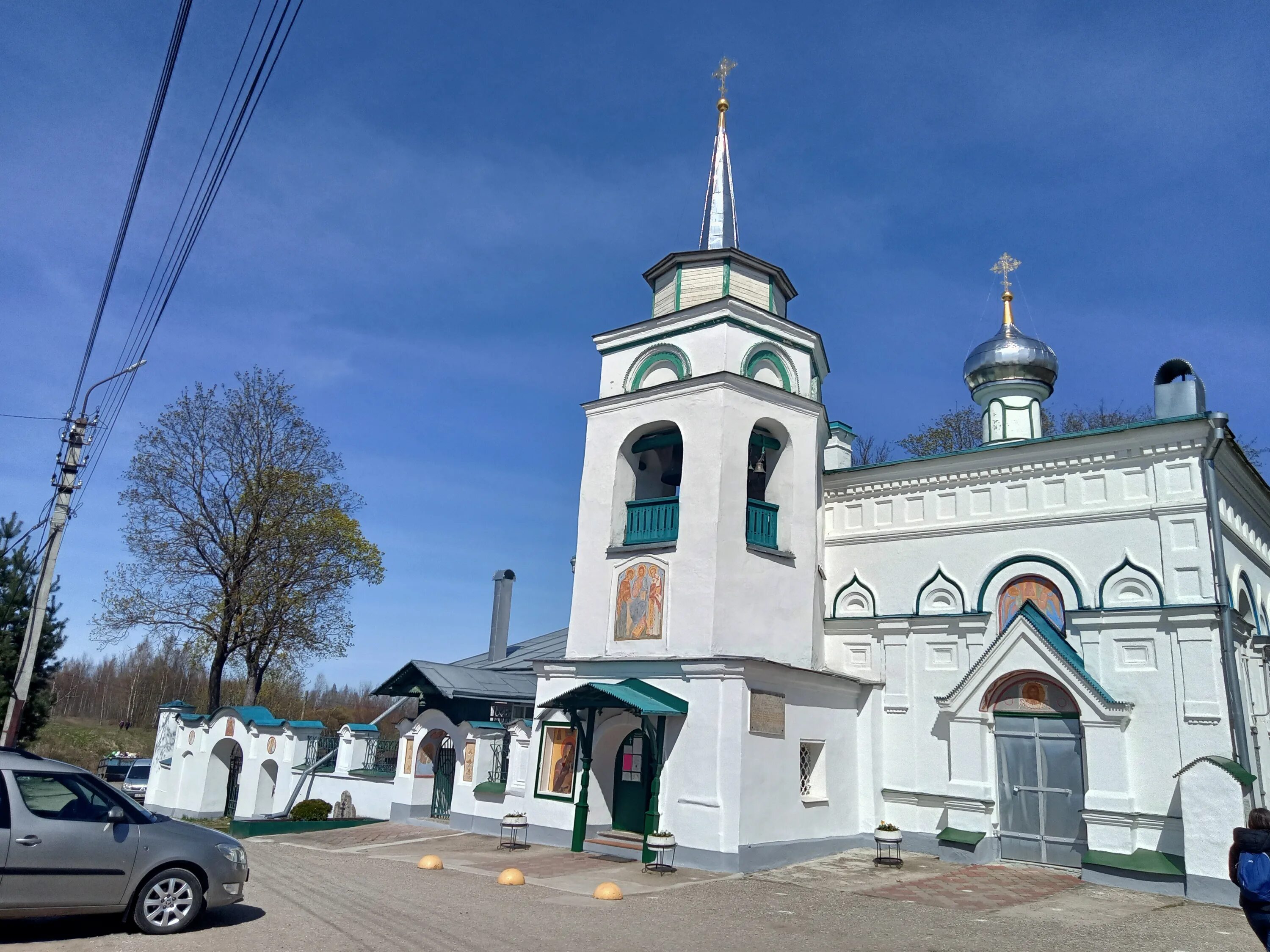The Church of St. Nicholas the Benefactor na Shchepakh, orthodox church, Russia,