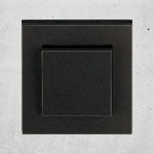 Abb антрацит. выключатель (1801. Abb niessen zenit антрацит. Abb антрацит. рамка 1п abb zenit 2cla227100n3102, черный.