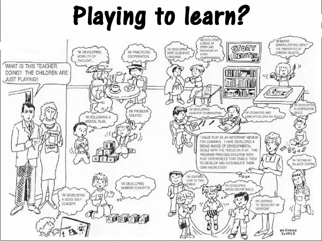 Playing is learning
