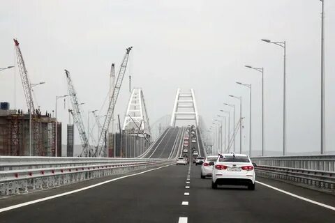 Москва крымский мост на машине