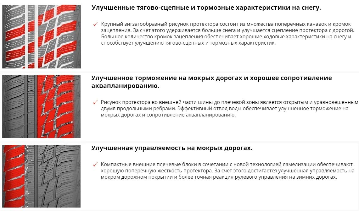Разный рисунок протектора. Разный рисунок протектора