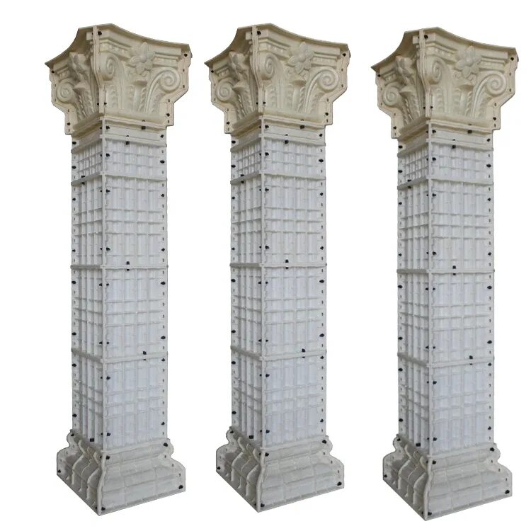 Купить колонны пластиковые. Формы для колонн. Формы для бетонных колонн. Пластиковая форма для колонны из бетона. Формы для декоративных колонн.