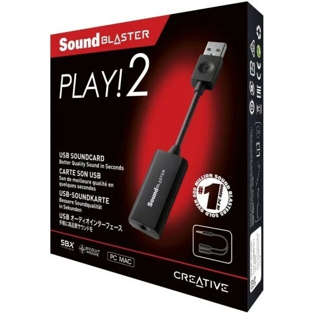 Звуковая карта creative sound blaster. Звуковая карта USB 2.0 Creative Sound Blaster Play. Звуковая карта USB Creative Sound Blaster Play. Creative SB Play! 3. Creative 70sb173000000.