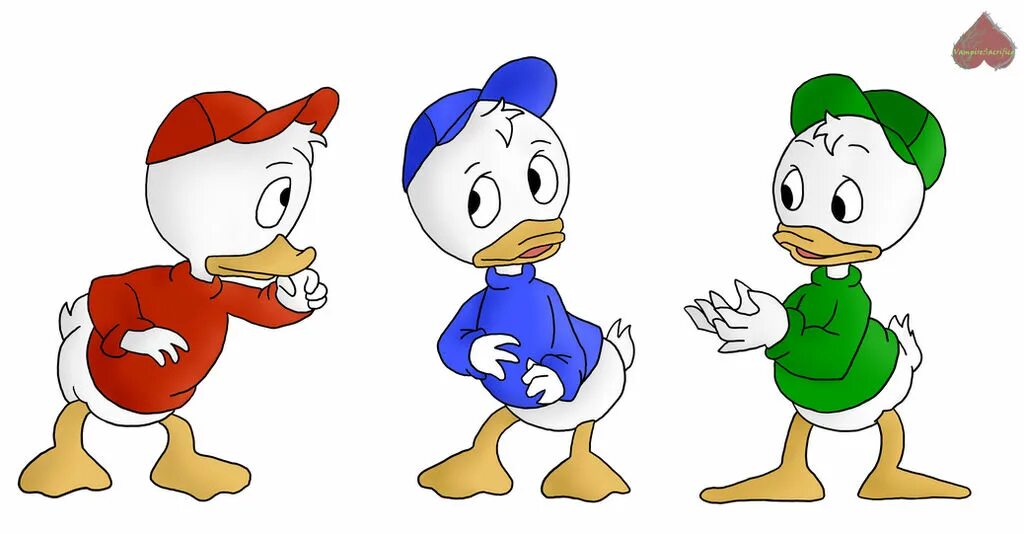 Утенок скрудж макдак. Huey, Dewey, and Louie.