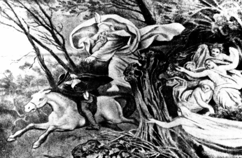 Франц шуберт лесной царь. Баллада лесной царь картинки. В. Баллада лесной король. "лесной царь".