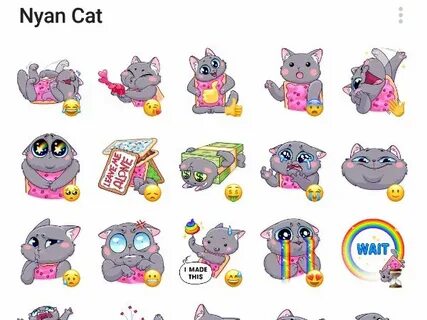 Cat stickers telegram