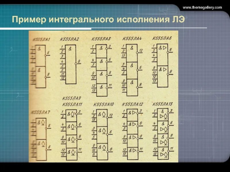 Интегральное исполнение. Регистр сдвига в интегральном исполнении. Микросхемное исполнение. Семейство интегральных схем.