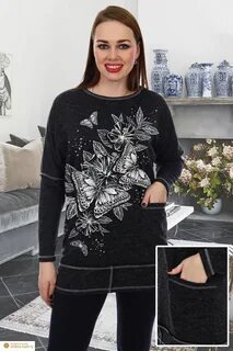 Туника женская с карманами