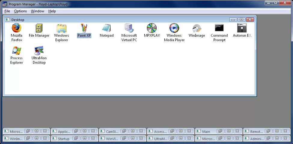 Programme download. Программа виндовс менеджер. Диспетчер программ. Windows XP program Manager. Диспетчер программ Windows XP.