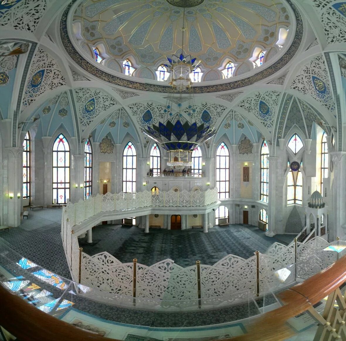 Central Prayer Area of Suleymamiye Mosque, Istanbul, Turke. Flickr