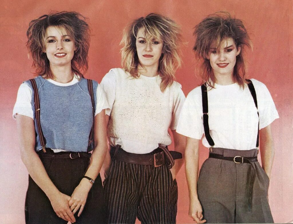 Группы конца 80. Группа бананарама. Бананарама 1980. Bananarama 1982. Bananarama 80s.