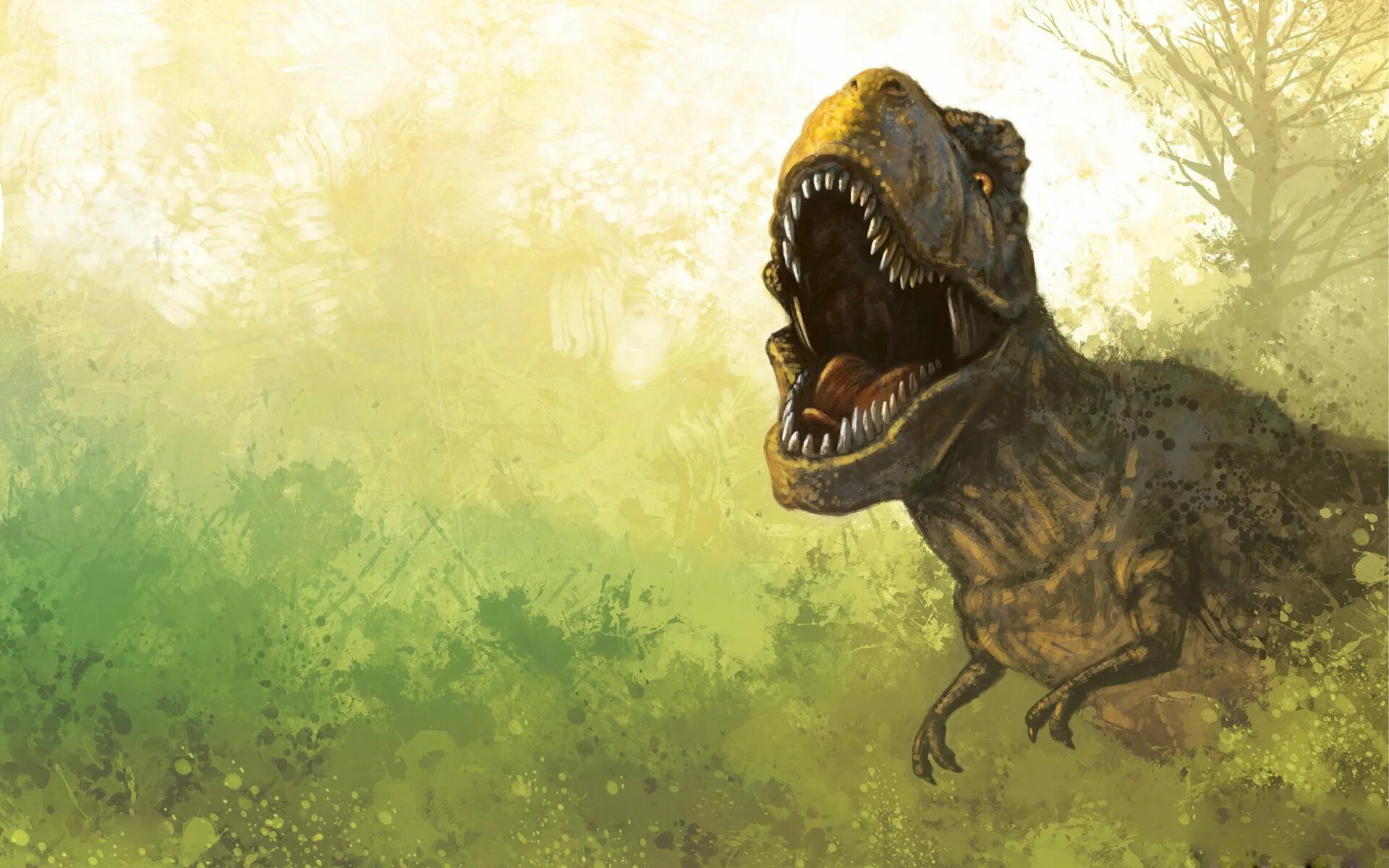 Заставка динозавры. Тираннозавр рекс парк Юрского периода 1. Динозавры Дино Тирекс. Зеленый Тирекс парк Юрского периода. Тираннозавр рекс Эра динозавров.