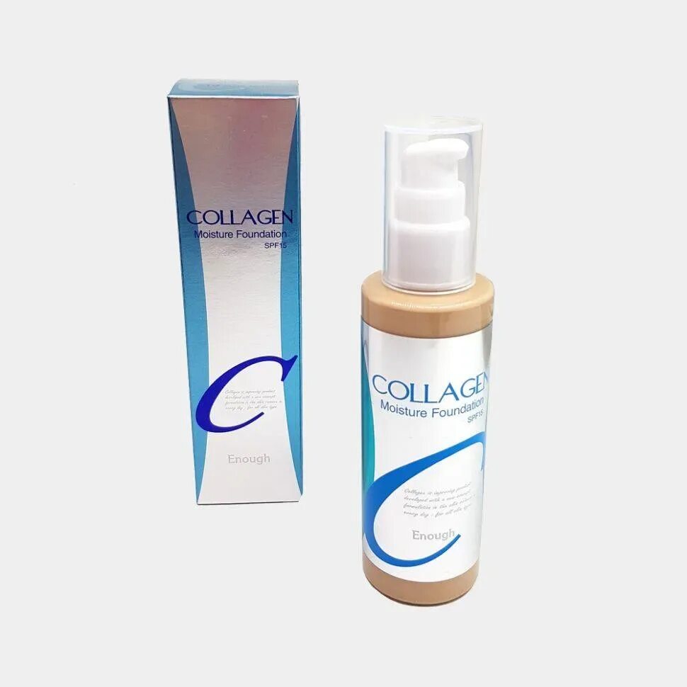 Collagen moisture отзывы. Enough collagen moisture foundation spf 15. крем тональный enough &quot;collagen moisture foundation spf 15&quot; №23. тональный крем - collagen moisture foundation #13 [enough]. enough - collagen - тональный крем spf15 - 100 ml.