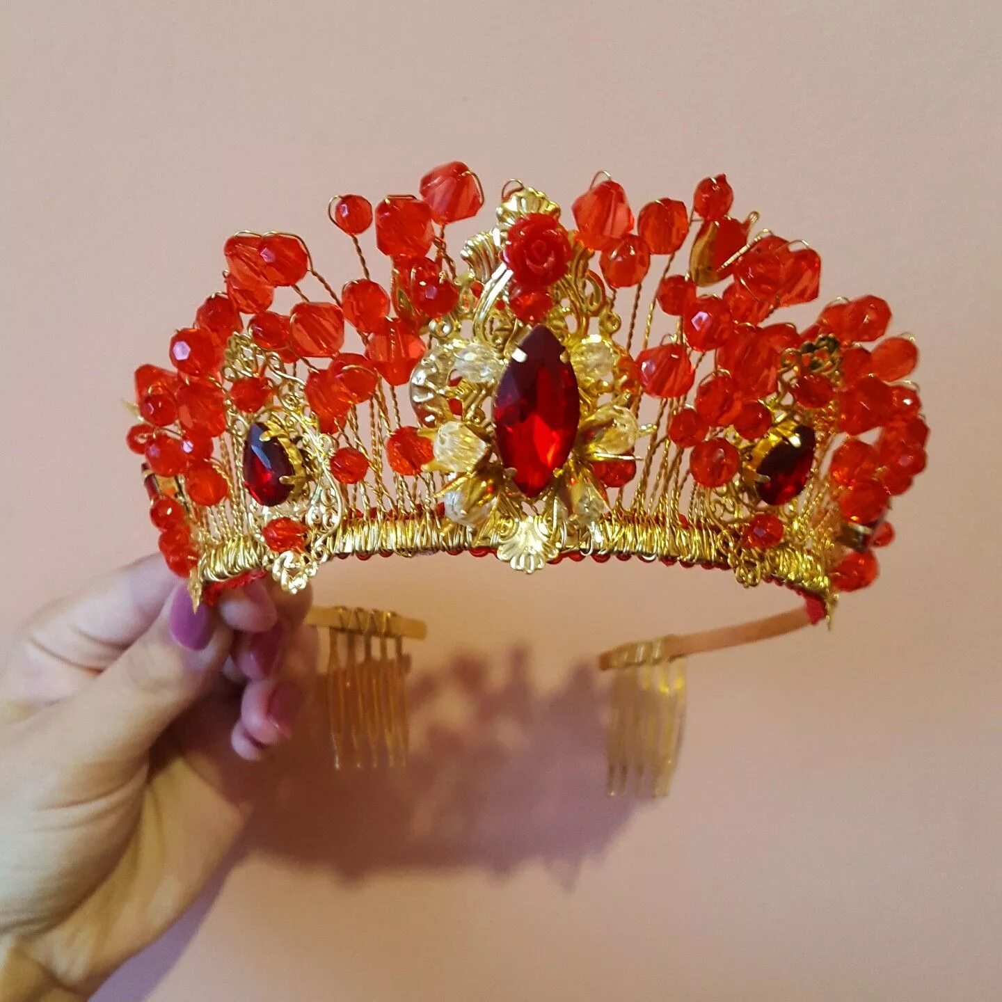 корона для фотосессии своими руками для детей. сенильная проволока корона.