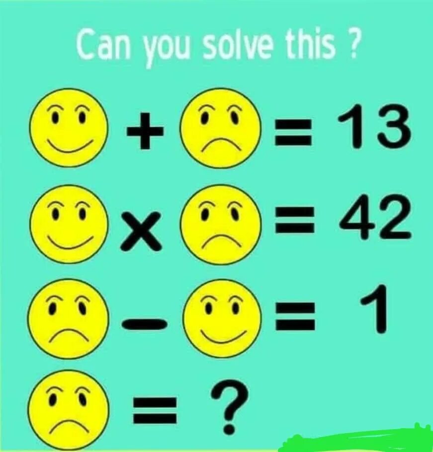 Can you solve this. Математические головоломки. Математические ребусы и головоломки. Математические головоломки 6 класс. Funny Math for Kids.