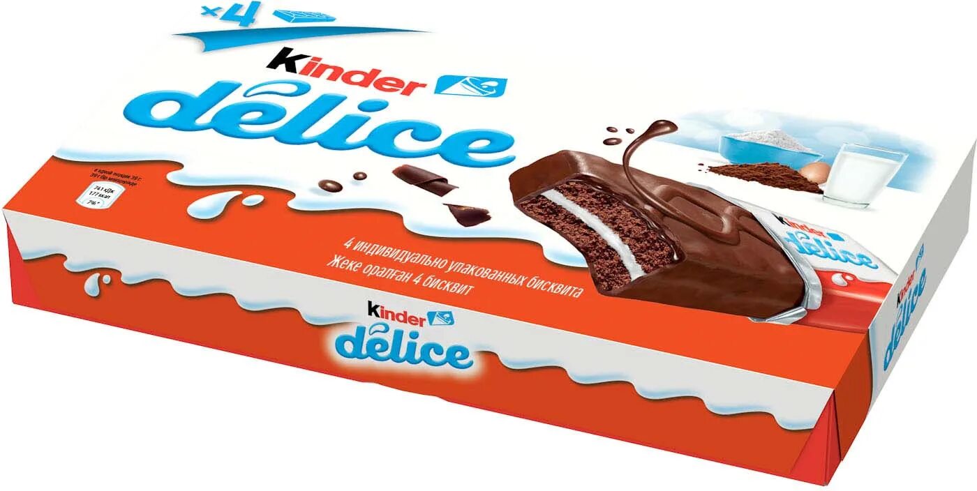 Киндер с начинкой. Бисквит.Киндер Делис 156г. Kinder Delice 4 шт. Kinder Delice пирожное бисквитное. Бисквитное пирожное kinder Delice 39г бисквитное пирожное kinder Delice 39г.