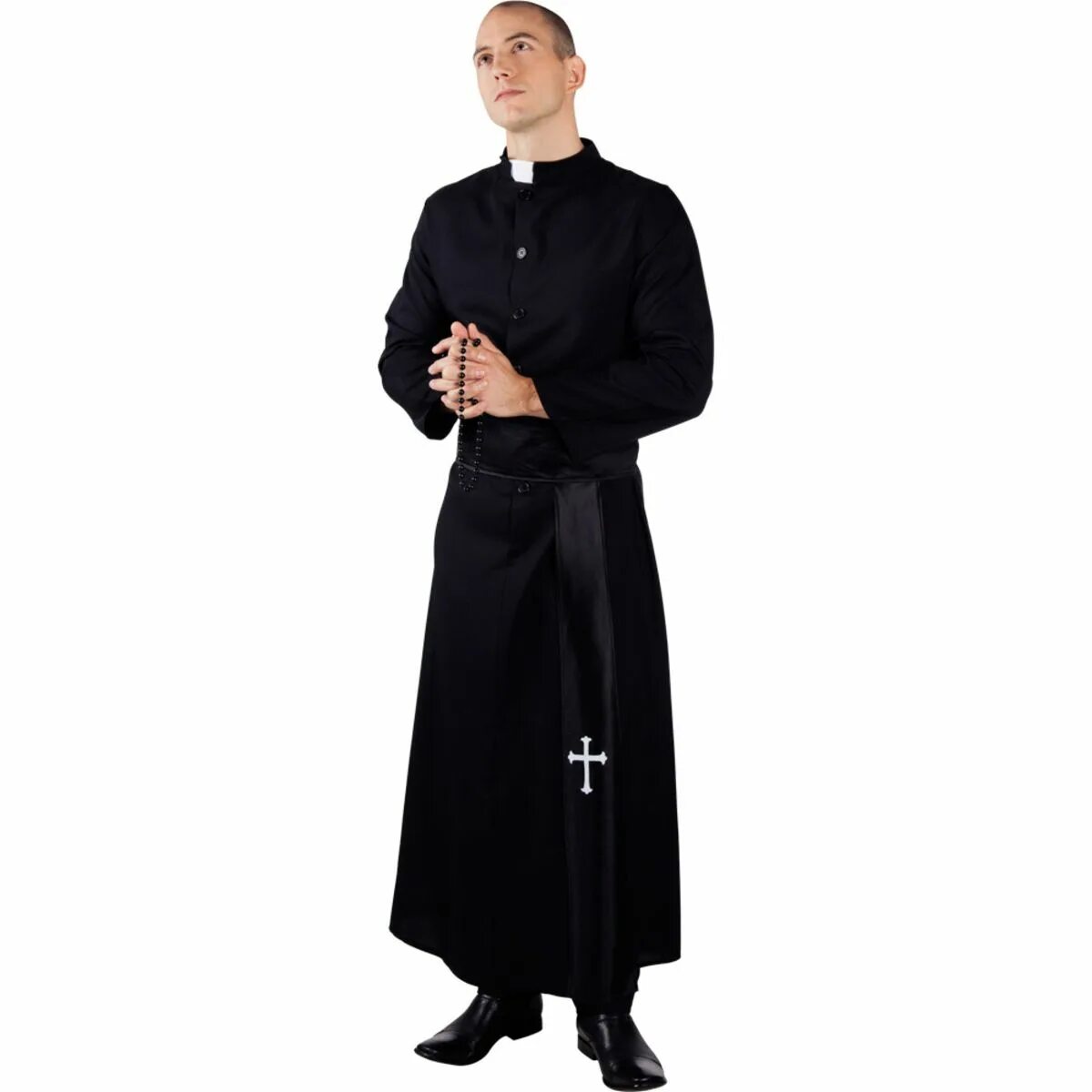 Форма пастыря. Сутана католического священника 19 века. Одеяние священника Католика. Священник 19 век черная ряса. Ряса священника монаха.