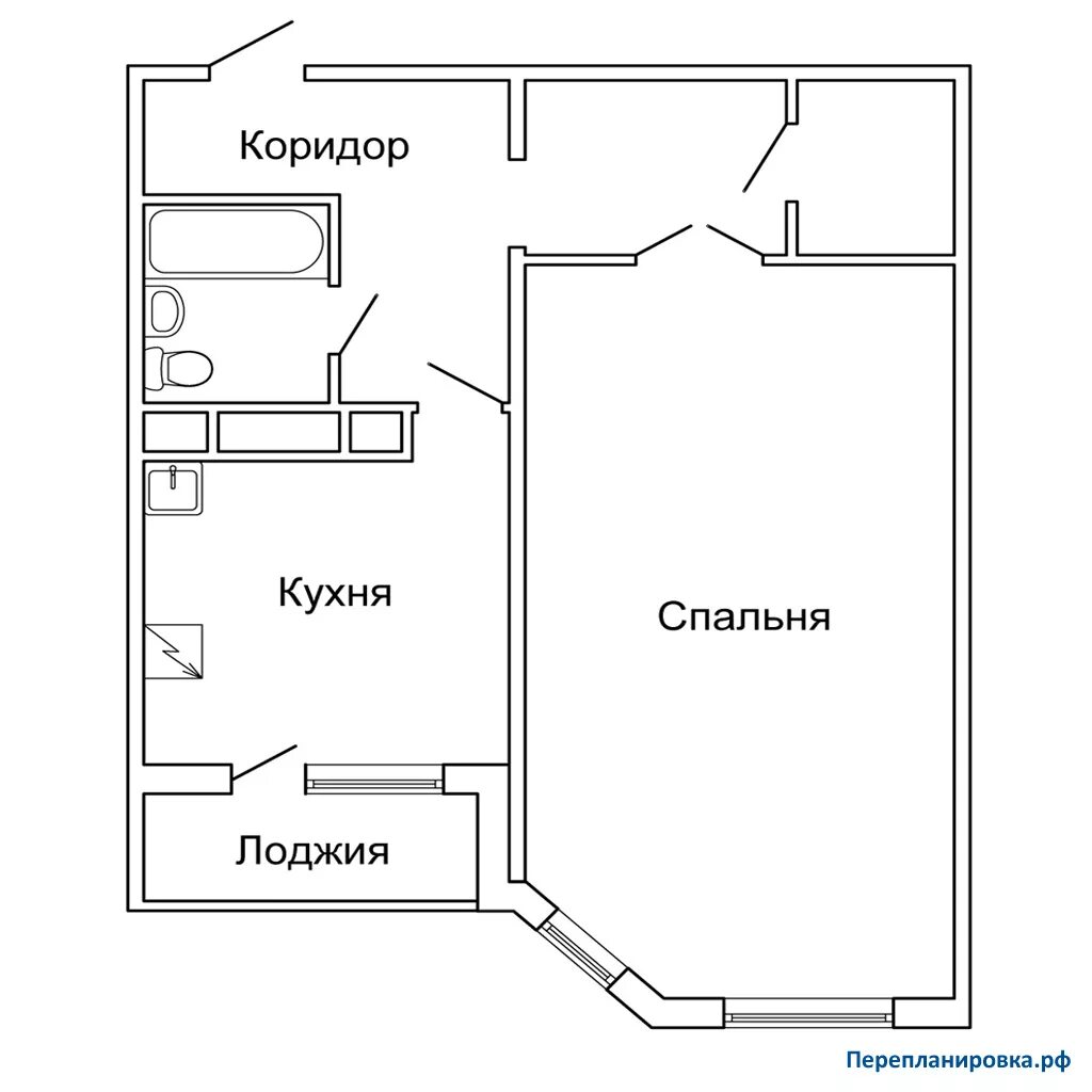 План схема однокомнатной квартиры. Смежные комнаты планировка. Ii-68-01 перепланировка однушки. План однокомнатной квартиры. Схемы 1 комнатных квартир.